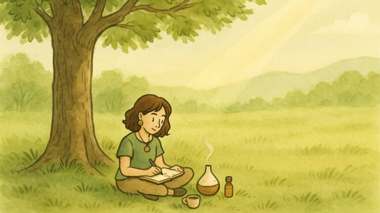 Du brauchst keinen großen Plan – nur Stift, Duft & ein paar ehrliche Zeilen. Einfach schreiben & durchatmen – die Magie von Journaling mit Duft. Canophea Momente