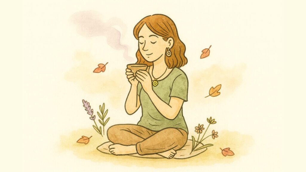 Nervensystem Reset 5 Düfte, die dich sofort zentrieren Ein Mini-Guide von Canophea für Ruhe, Balance & natürliche Regulation