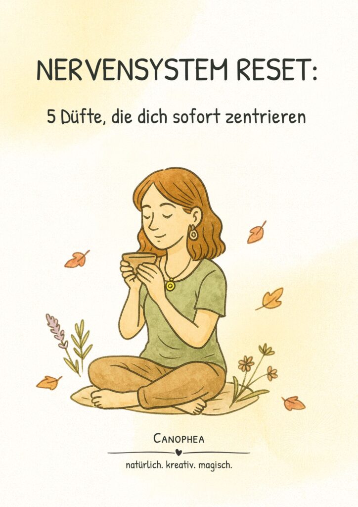 Nervensystem Reset: 5 Düfte, die dich sofort zentrieren
Ein Mini-Guide von Canophea
für Ruhe, Balance & natürliche Regulation