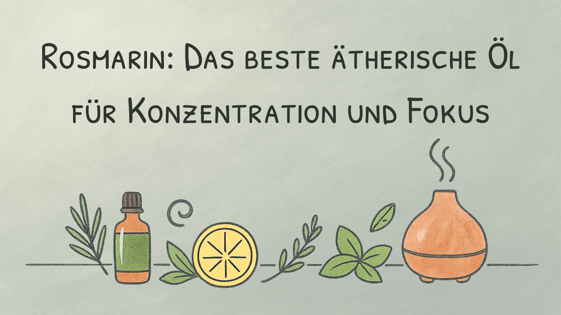 Beitragsbild: Wenn Konzentration schwerfällt: Warum Rosmarin dein Nervensystem stärkt