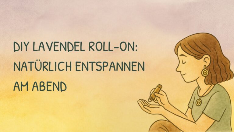 DIY Lavendel Roll On: natürlich entspannen am Abend. Canophea Momente